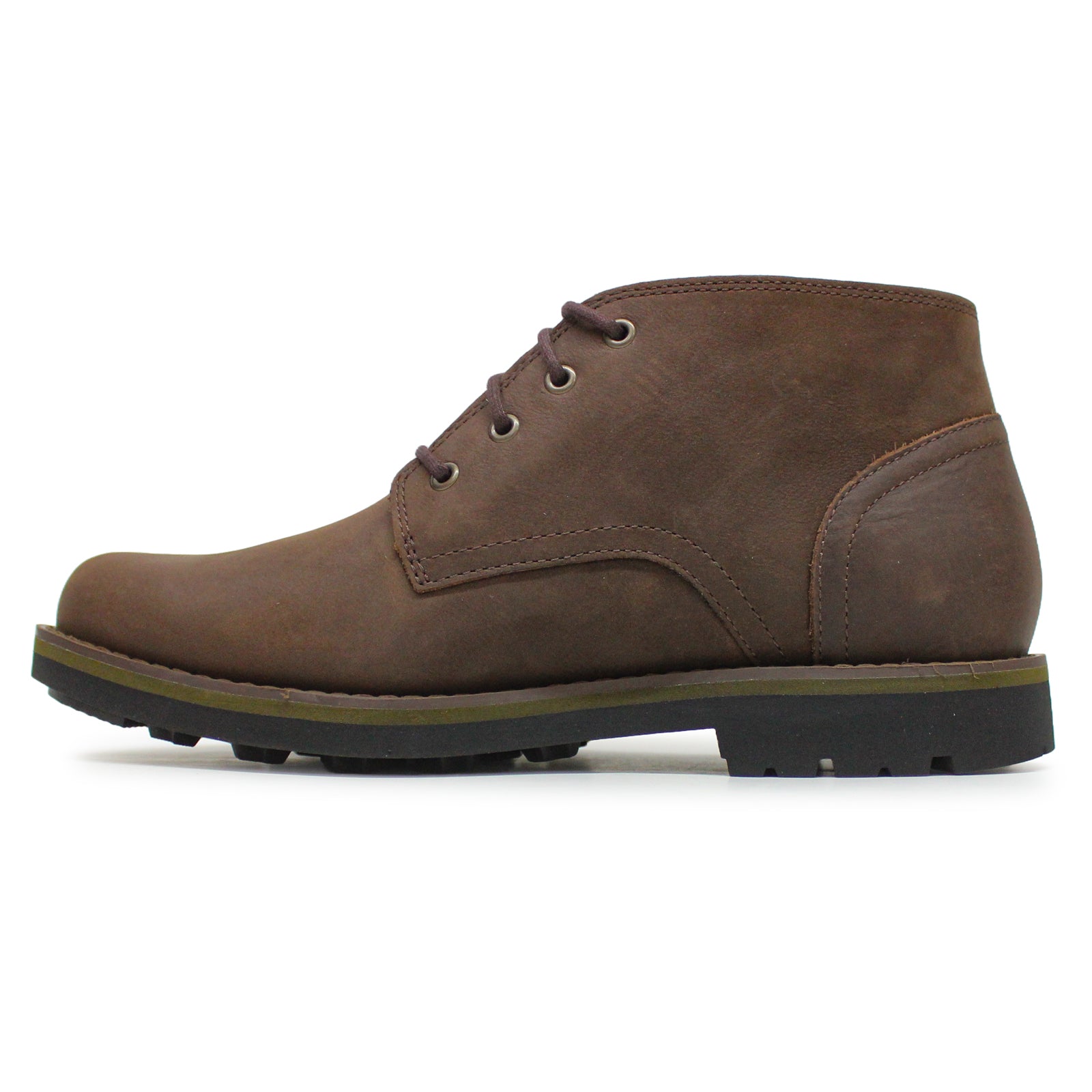 Timberland Alden Brook Mid LC Leather Mens Boots#color_dark brown