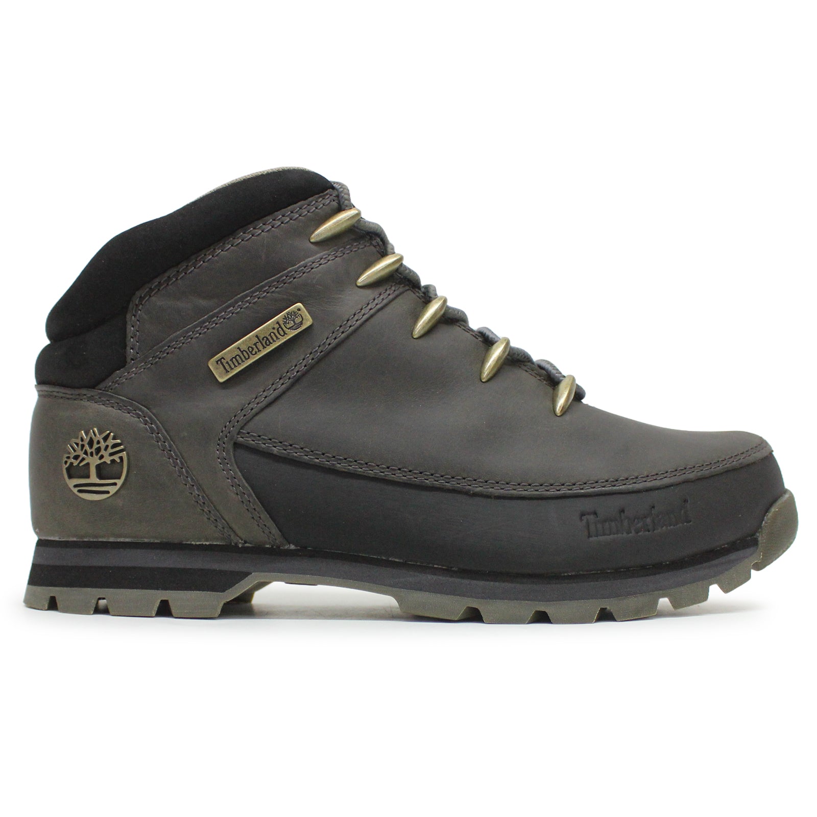 Timberland Euro Sprint Mid Full Grain Leather Mens Boots#color_medium grey