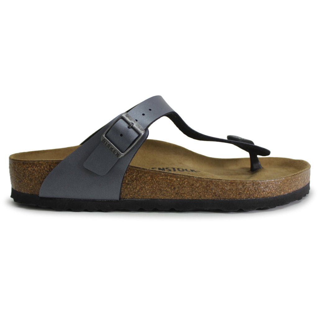 Birkenstock Gizeh BS 0843801 Unisex Birko-Flor Sandal Onyx - UK 5.5