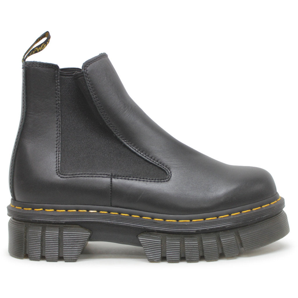 Dr. Martens Audrick Chelsea 27148001 Nappa Lux Leather Womens Boots Black - UK 8