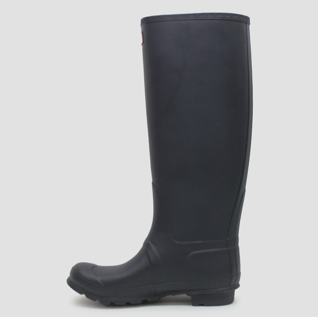 Hunter Original Tall Wide WFT2039RMA-NVY Rubber Womens Boots - UK 6