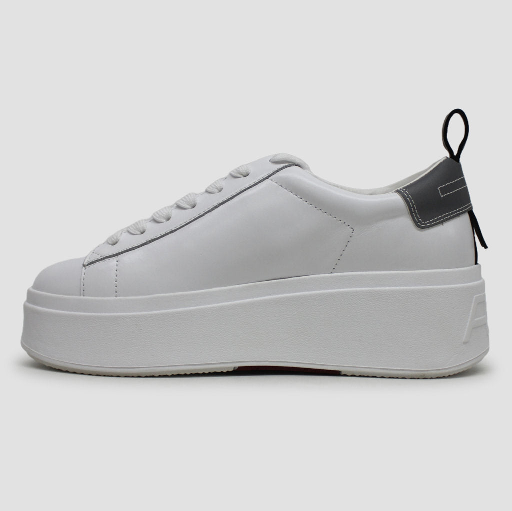 As-Move Leather Platform Sneakers Shoes - UK 5