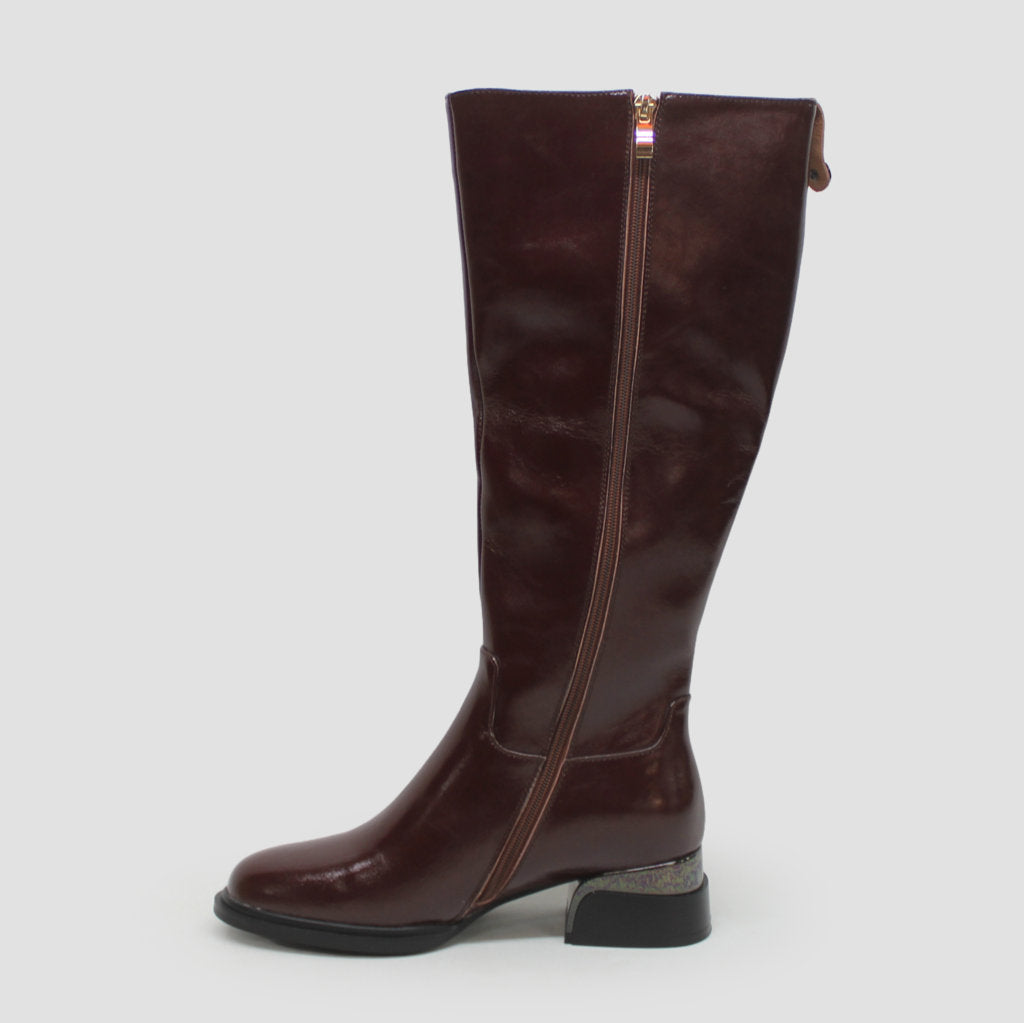 Tinacus Leather Womens Boots - UK 5.5