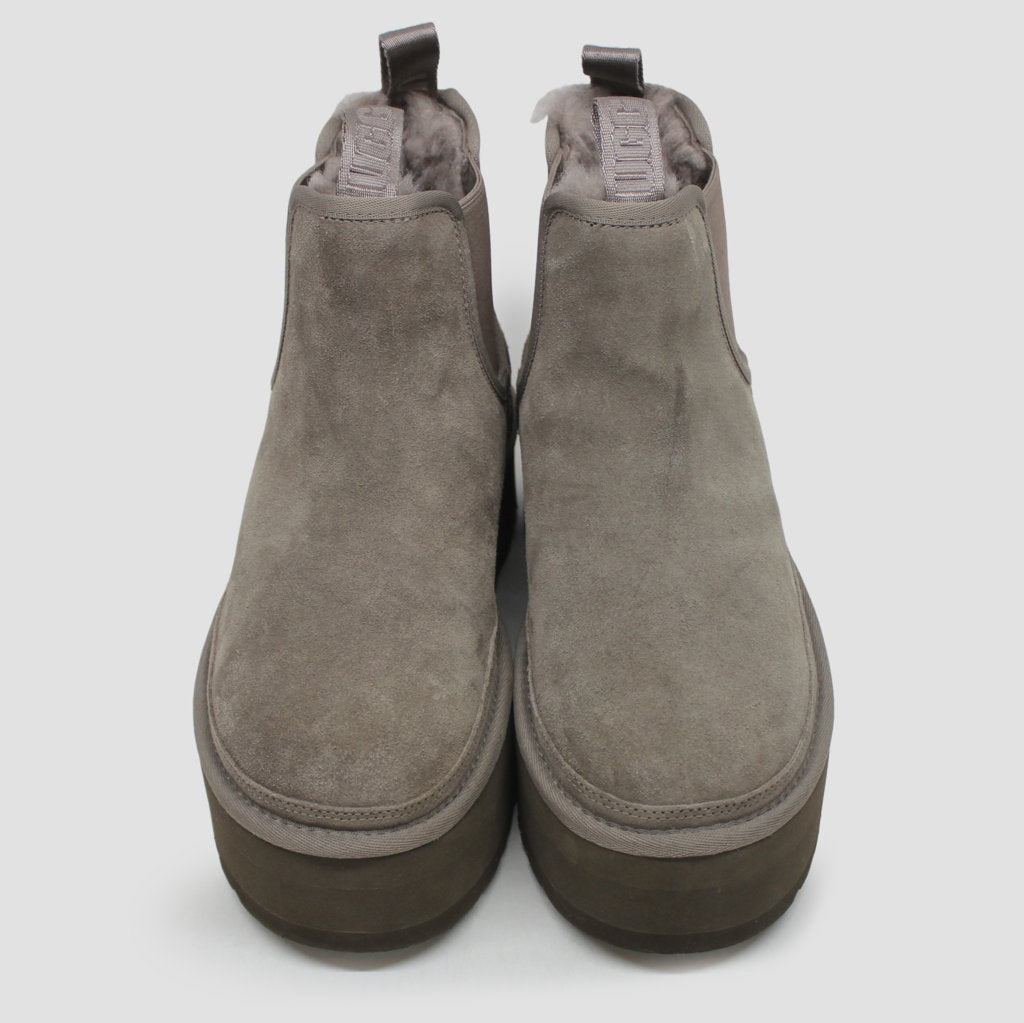 Ugg Neumel Platform Chelsea 1134526 Suede Womens Boots - UK 6