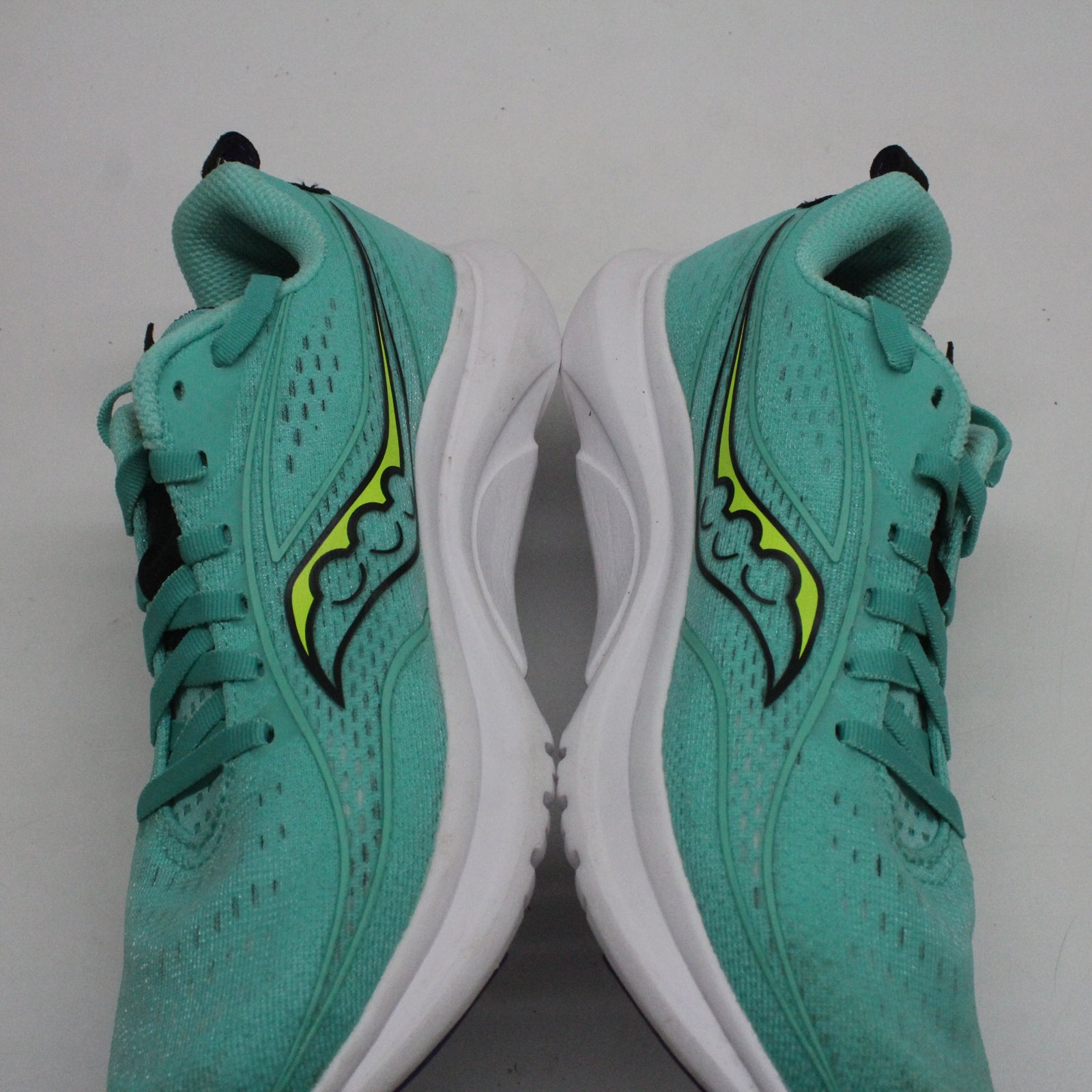 Saucony Kinvara 13 S10723-26 Textile Womens Trainers - Cool Mint Acid - 38#color_cool mint acid