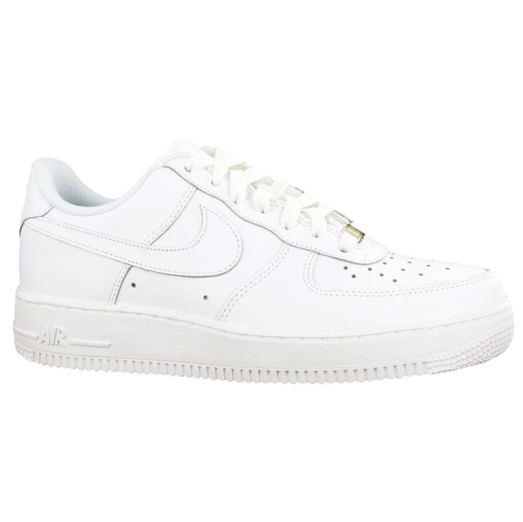 Nike Air Force 1 Low White Youths Trainers - UK 3.5