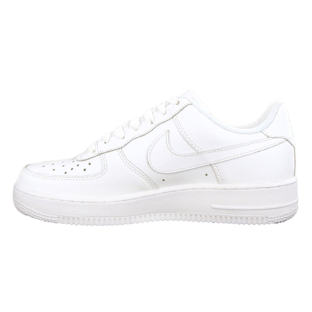 Nike Air Force 1 Low White Youths Trainers - UK 3.5