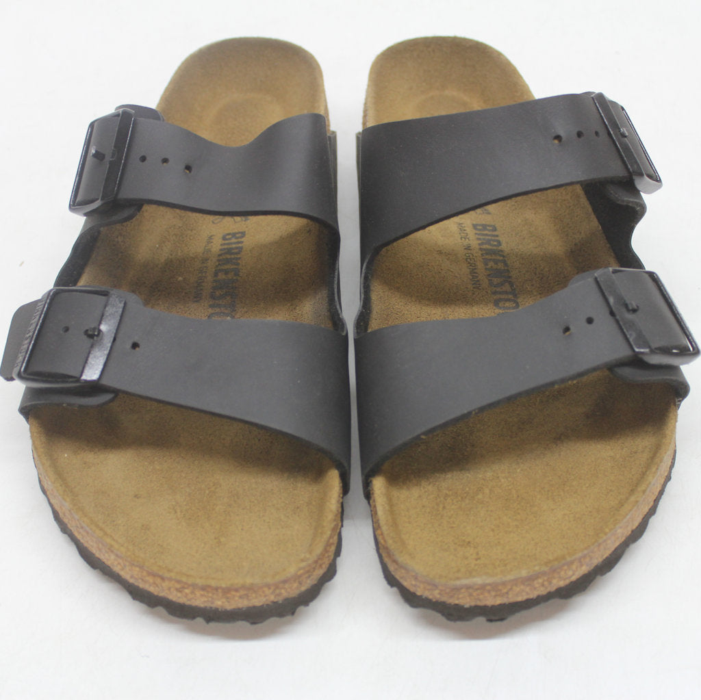 Birkenstock Arizona Black Synthetic Mens Buckle Sandals - UK 7