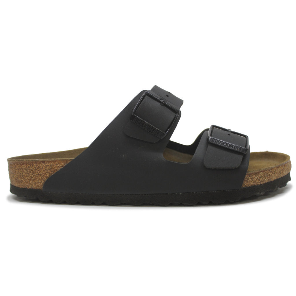 Birkenstock Arizona Black Synthetic Mens Buckle Sandals - UK 7