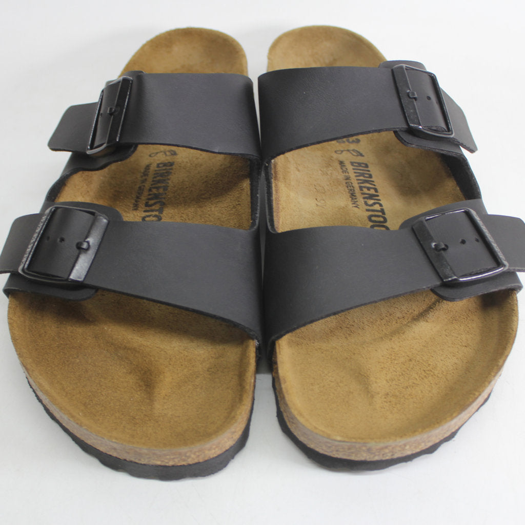 Birkenstock Arizona Black Synthetic Mens Buckle Sandals - UK 9