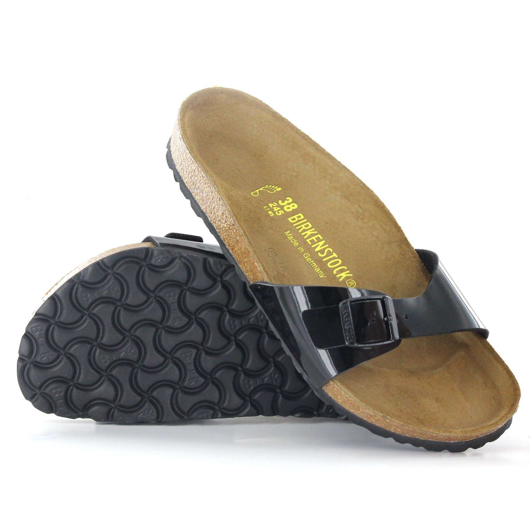 Madrid Patent Leather Unisex Sandals