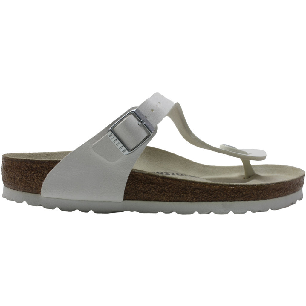 Birkenstock Gizeh White Synthetic Womens Sandals - UK 4