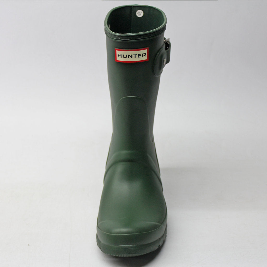 Hunter Original Short Green Womens Boot - UK 5