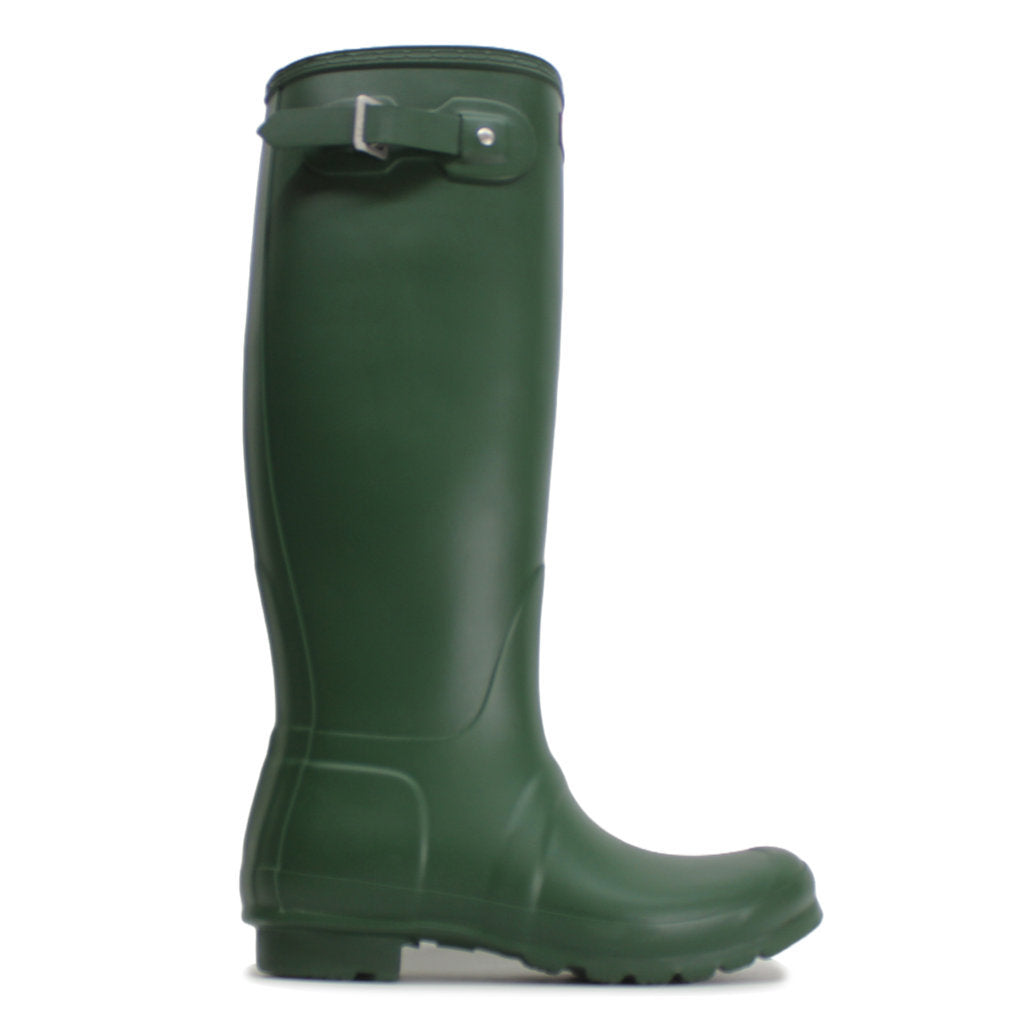 Hunter Original Tall Green Womens Rain Boots Wellies - S - UK 6