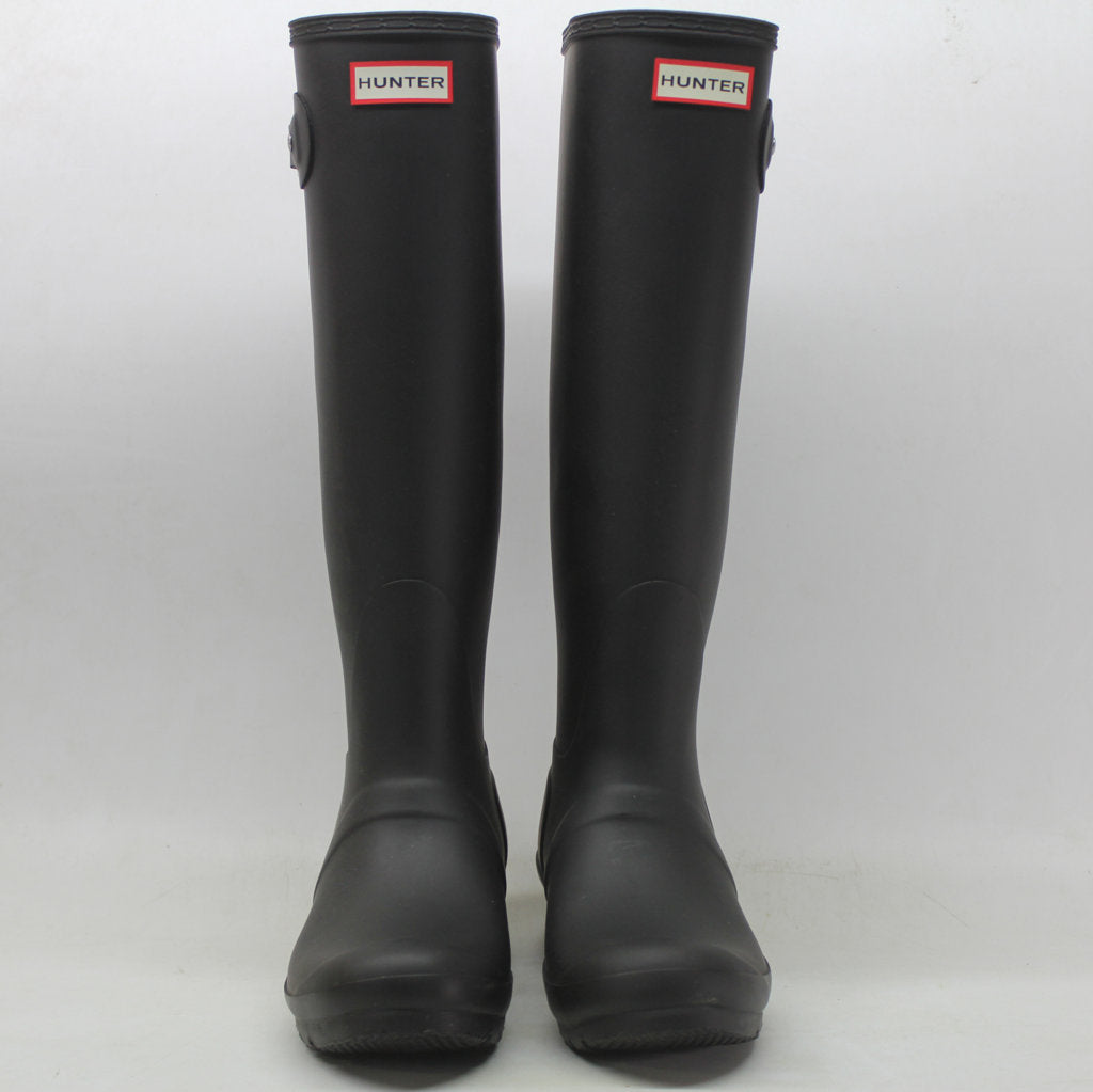 Hunter Original Tall Black Womens Wellies Rainboots - UK 6