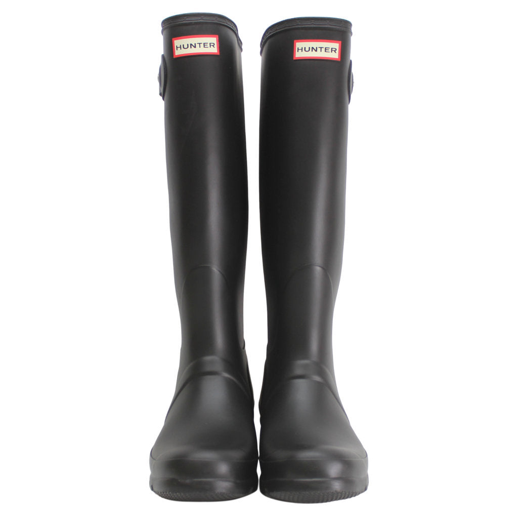 Hunter Original Tall Black Womens Wellies Rainboots - UK 7