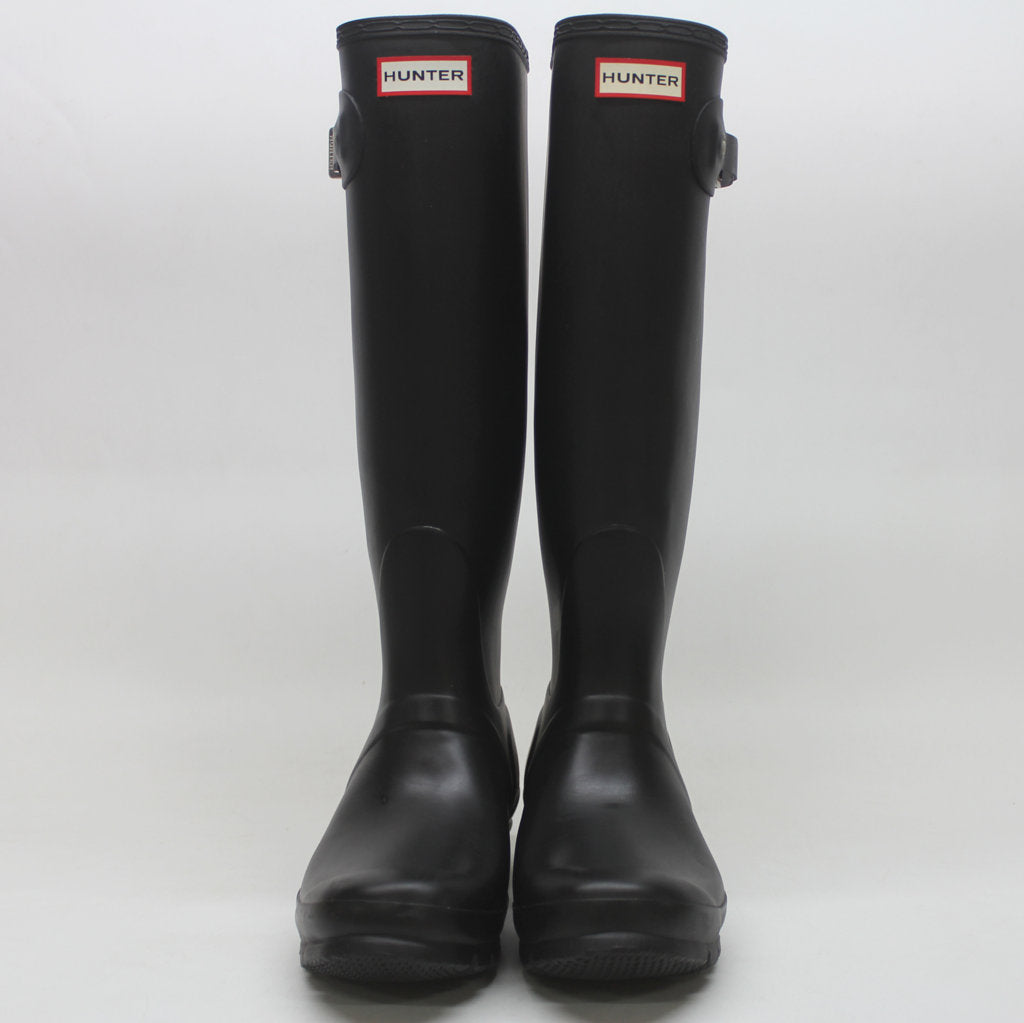 Hunter Original Tall Black Womens Wellies Rainboots - UK 7