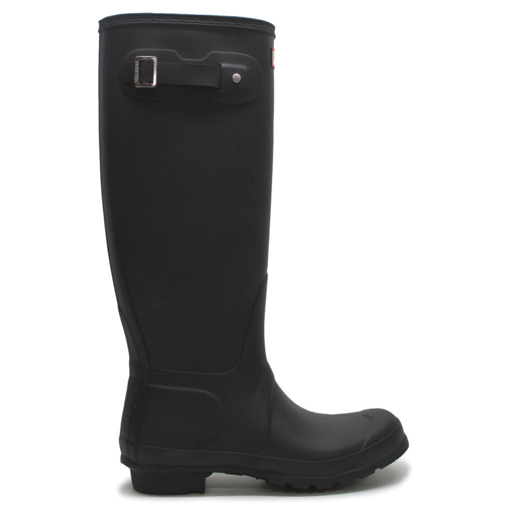 Hunter Original Tall Black Womens Wellies Rainboots - UK 7