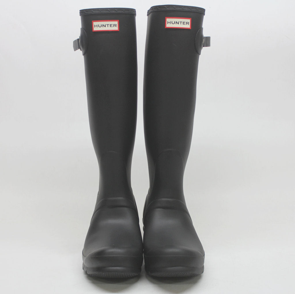 Hunter Original Tall Black Womens Wellies Rainboots - UK 8