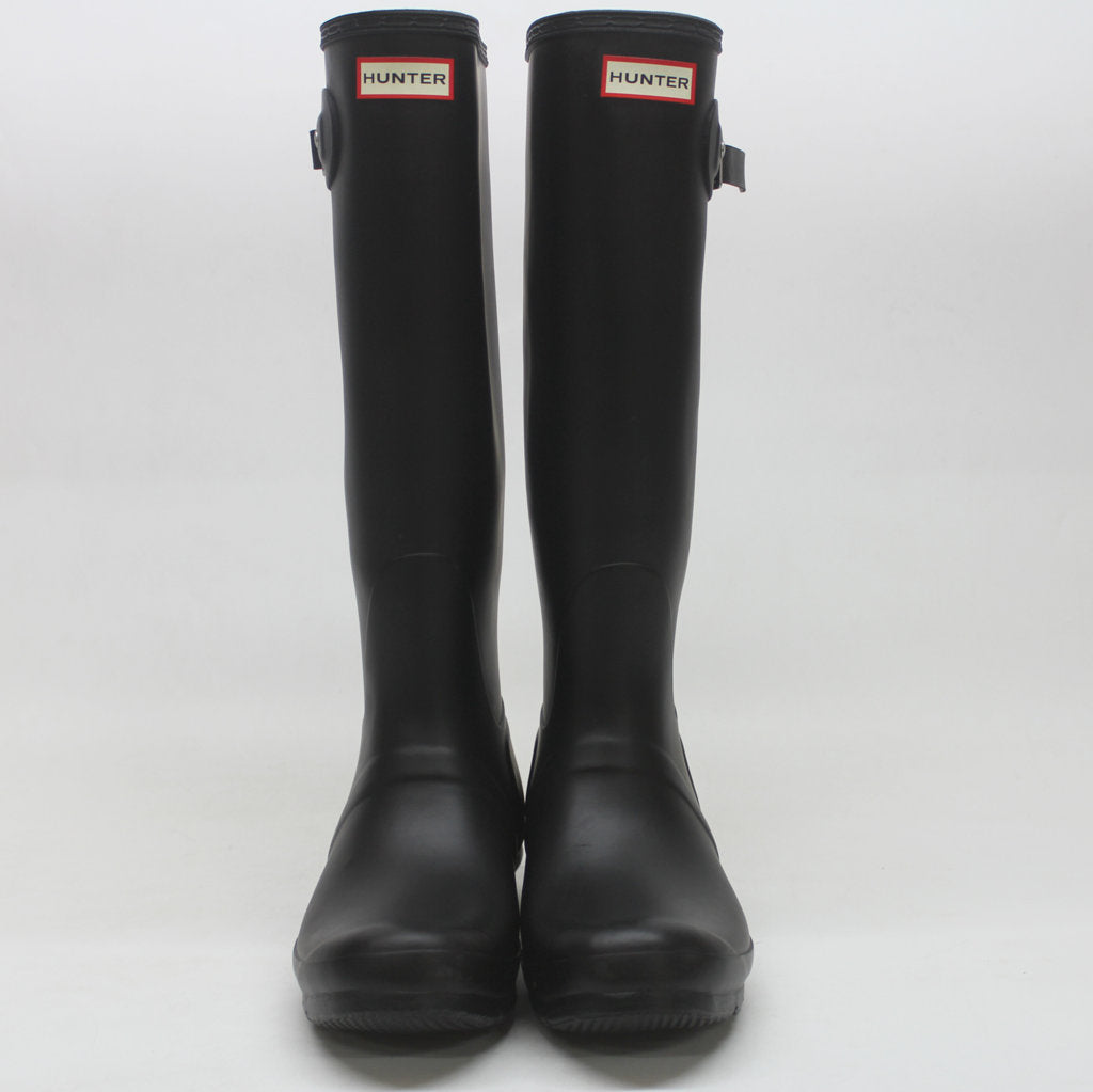 Hunter Original Tall Black Womens Wellies Rainboots - UK 8