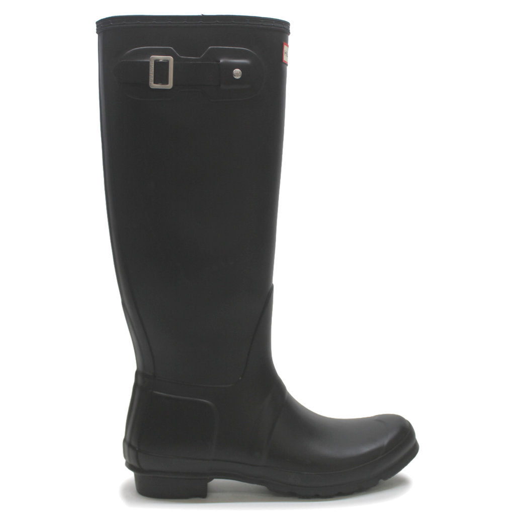 Hunter Original Tall Black Womens Wellies Rainboots - UK 8