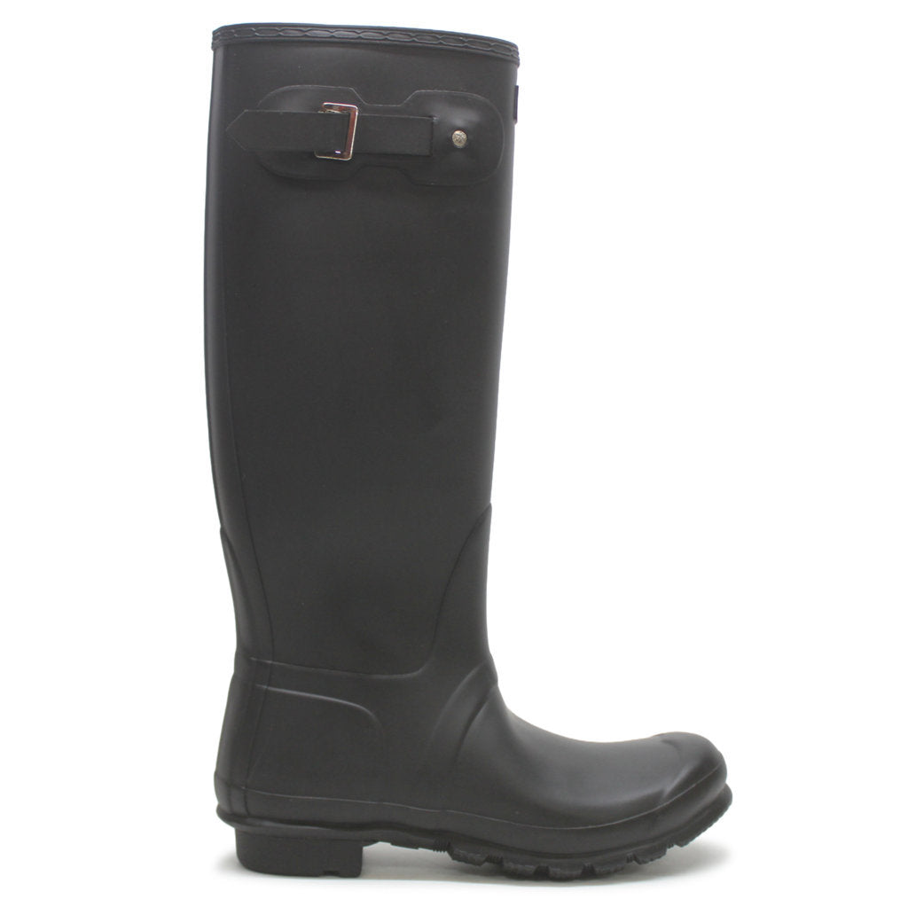 Hunter Original Tall Black Womens Wellies Rainboots - UK 8