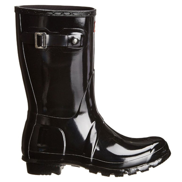 Short black hot sale wellington boots