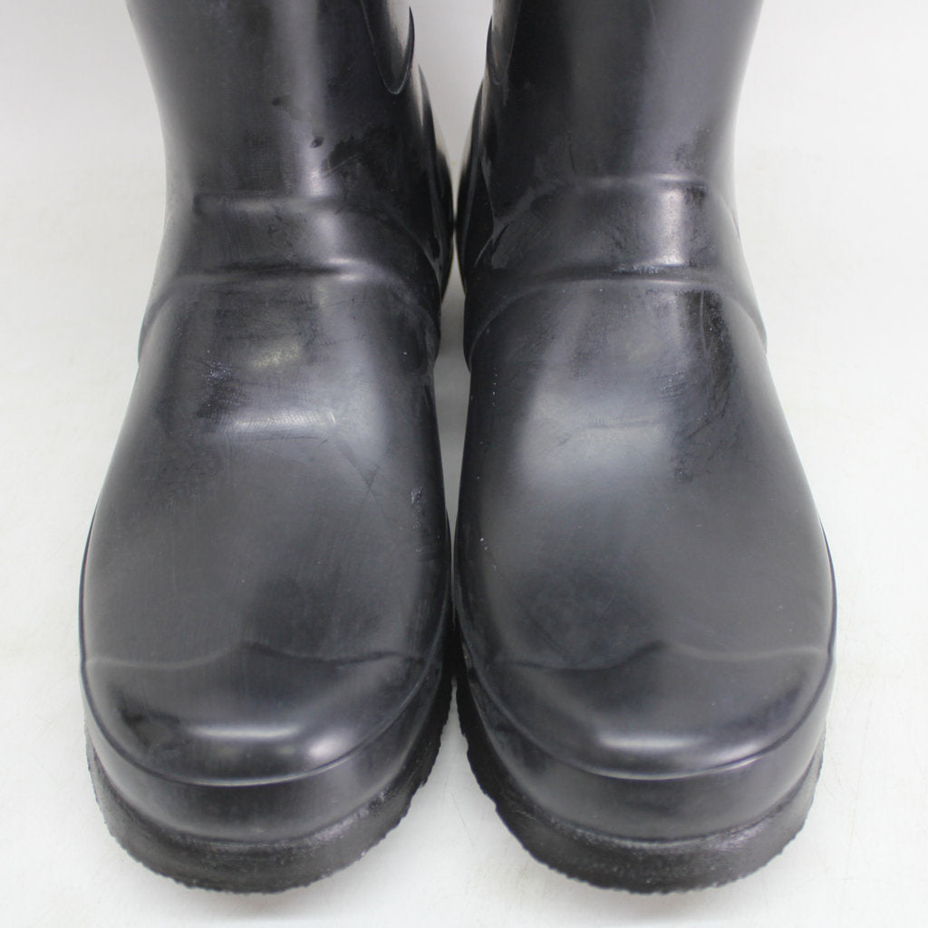 Hunter Original Tall Gloss Black Wellies Womens Rainboots - UK 5