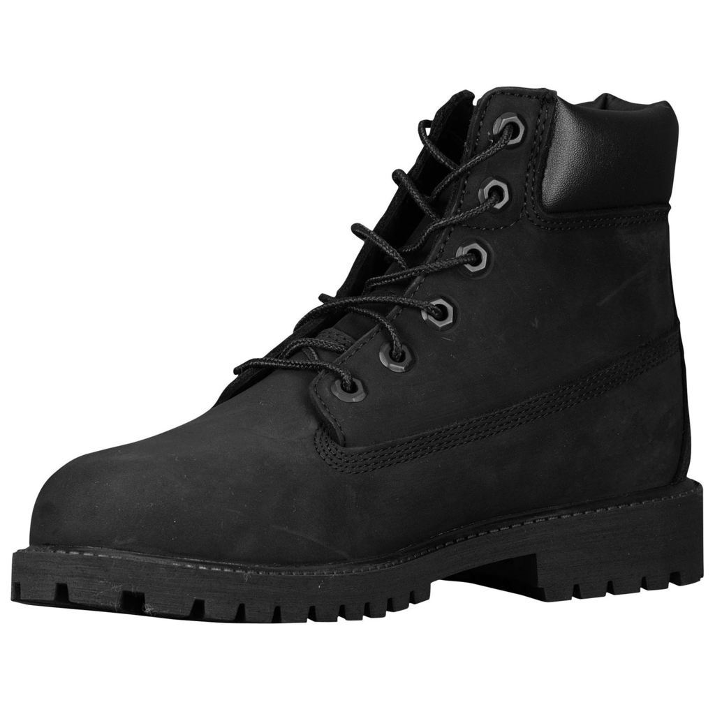 Timberland AF 6 Inch Premium Black Girls Boys Kids Boots - UK 6