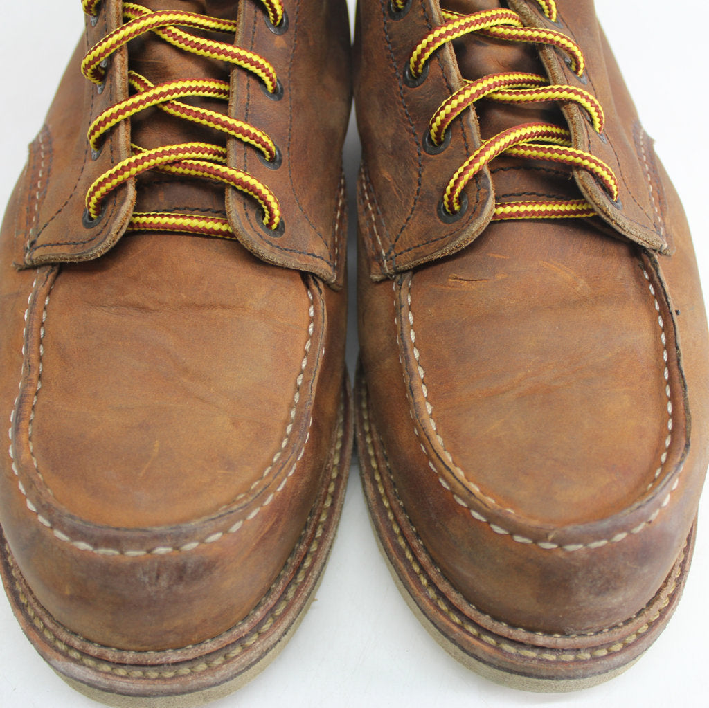 Red Wing Moc Lug 875 Brown Mens Boots - UK 9.5