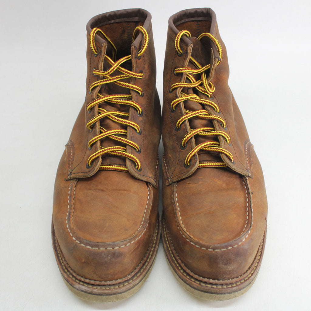 Red Wing Moc Lug 875 Brown Mens Boots - UK 9.5