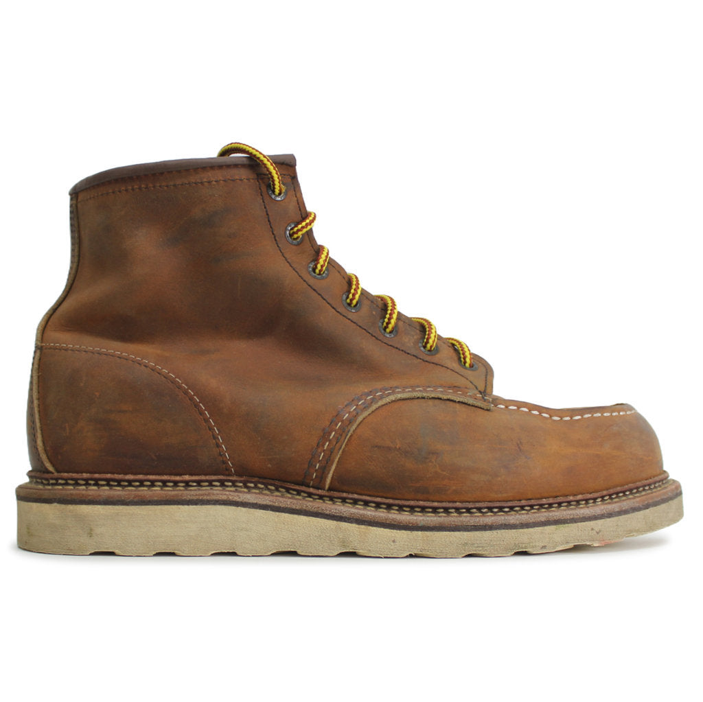 Red Wing Moc Lug 875 Brown Mens Boots - UK 9.5