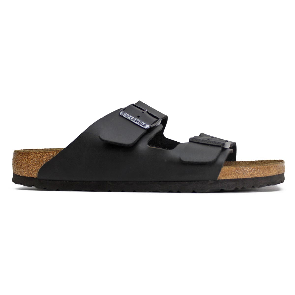 Birkenstock Arizona Black Birko-Flor Mens Sandals - UK 7.5