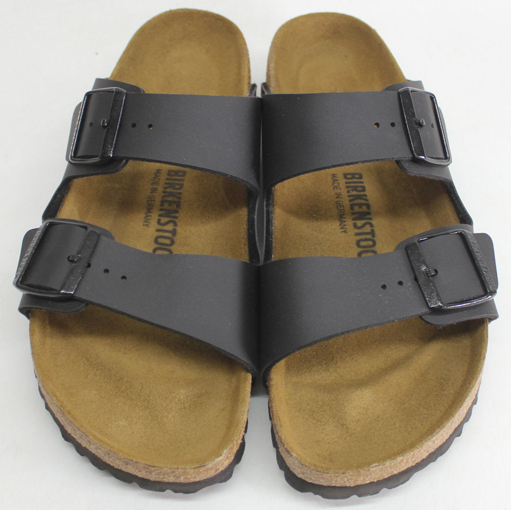 Birkenstock Arizona Black Birko-Flor Mens Sandals - UK 8