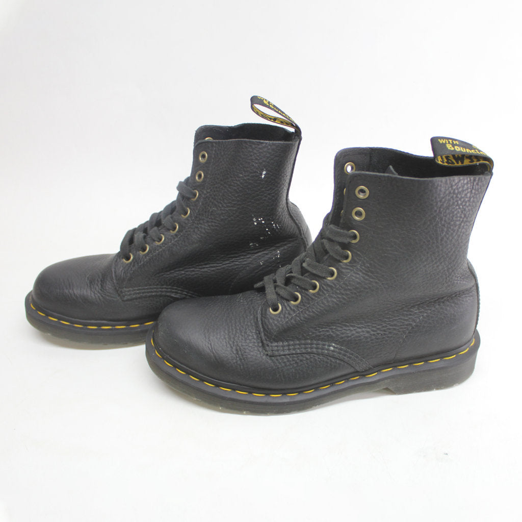 Dr.Martens 1460 8 Eyelet Mono Smooth Black Unisex Boots - UK 6.5