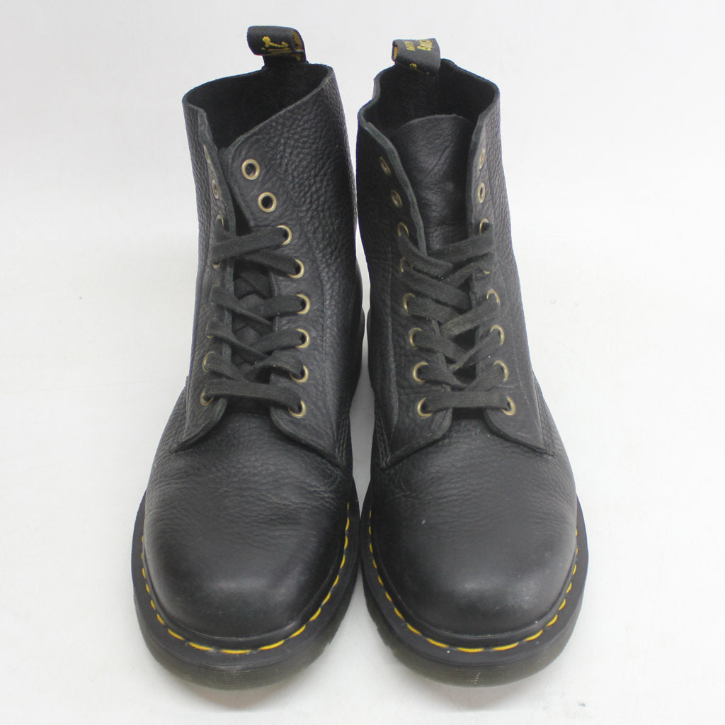 Dr.Martens 1460 8 Eyelet Mono Smooth Black Unisex Boots - UK 6.5