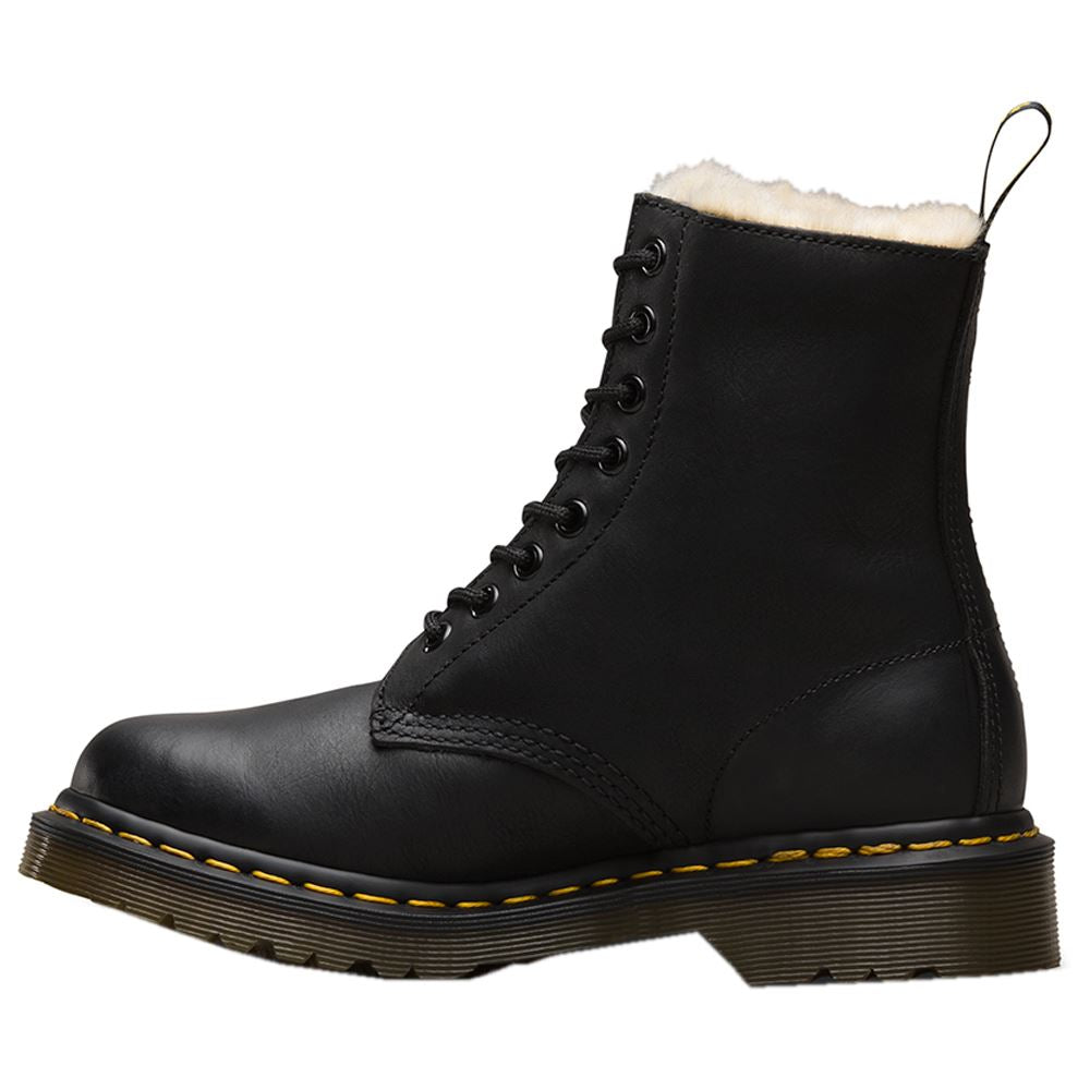 Dr.Martens Serena Burnished Woyming Black Womens Boots - UK 3