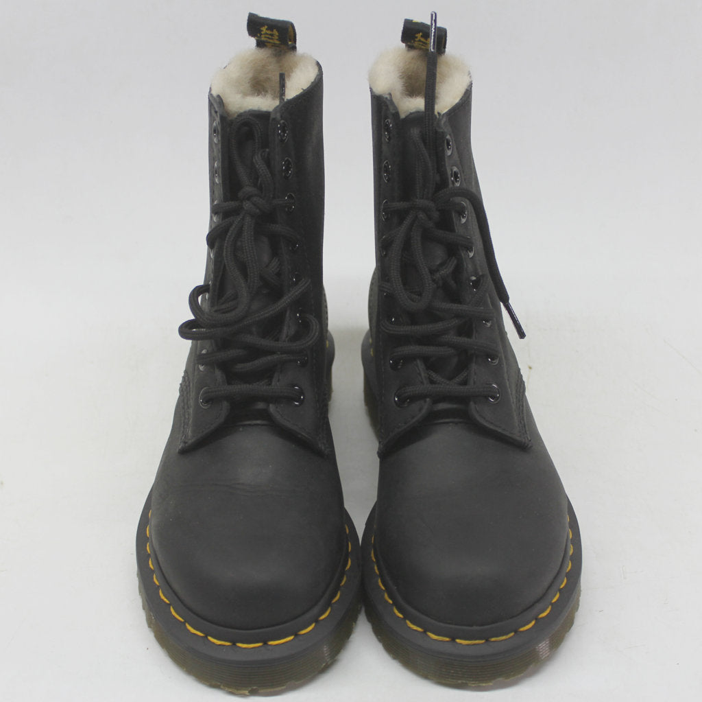 Dr.Martens Serena Burnished Woyming Black Womens Boots - UK 3