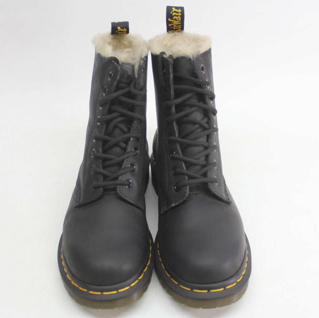 Dr.Martens Serena Burnished Woyming Black Womens Boots - UK 4