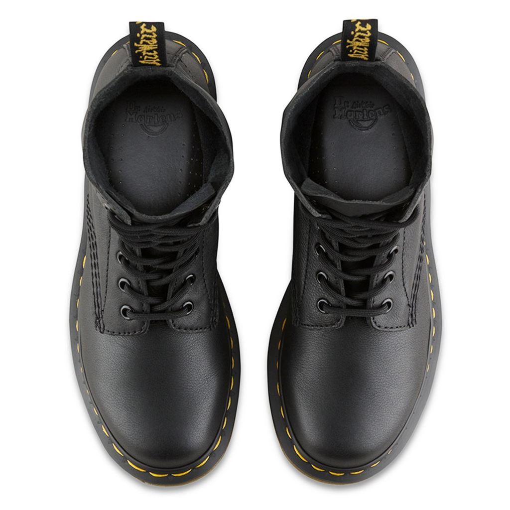 Dr. Martens Pascal 8 Eyelet Virginia Black Womens Boots - UK 6