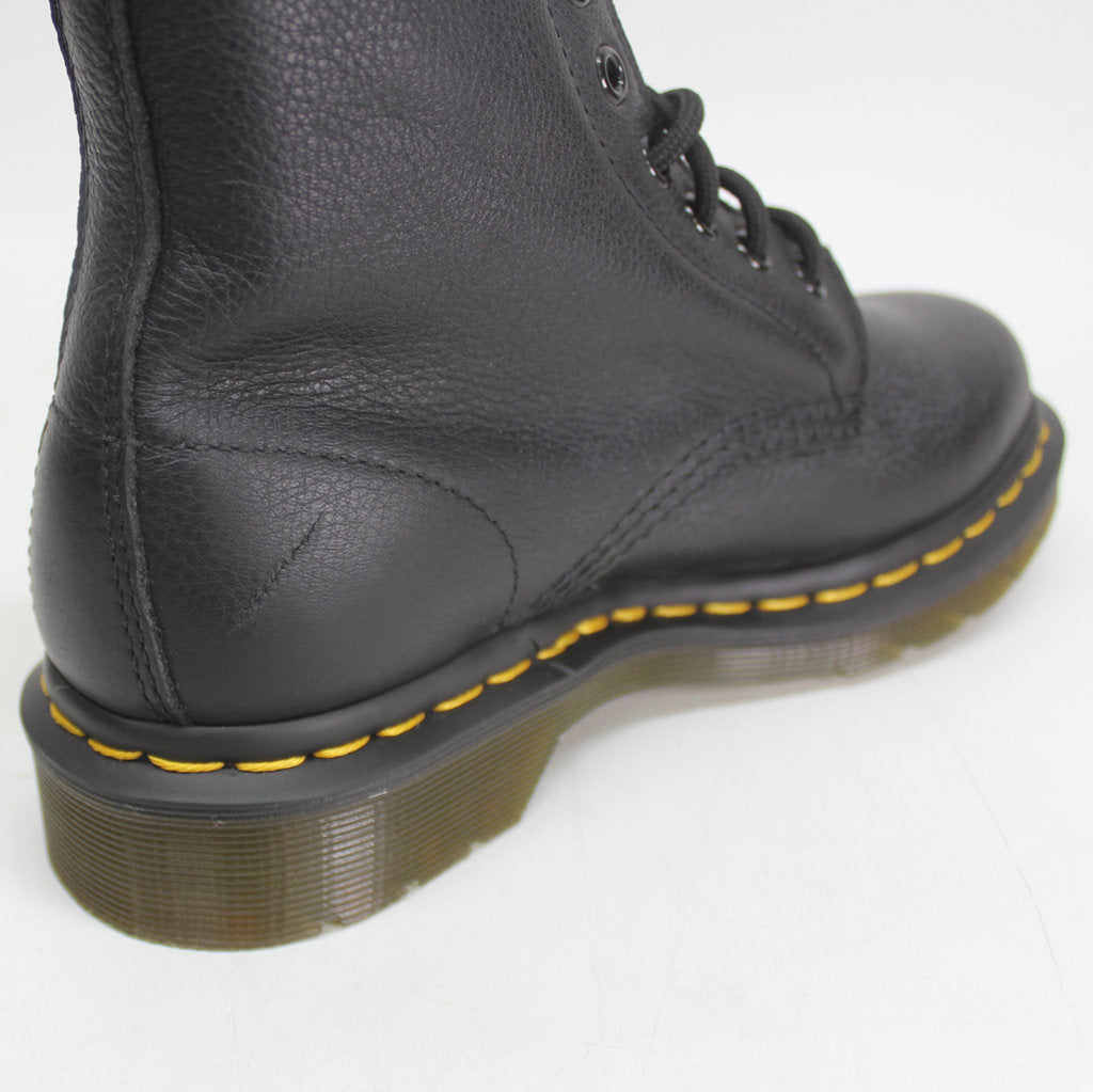 Dr.Martens Pascal 8 Eyelet Virginia Black Womens Boots - UK 4