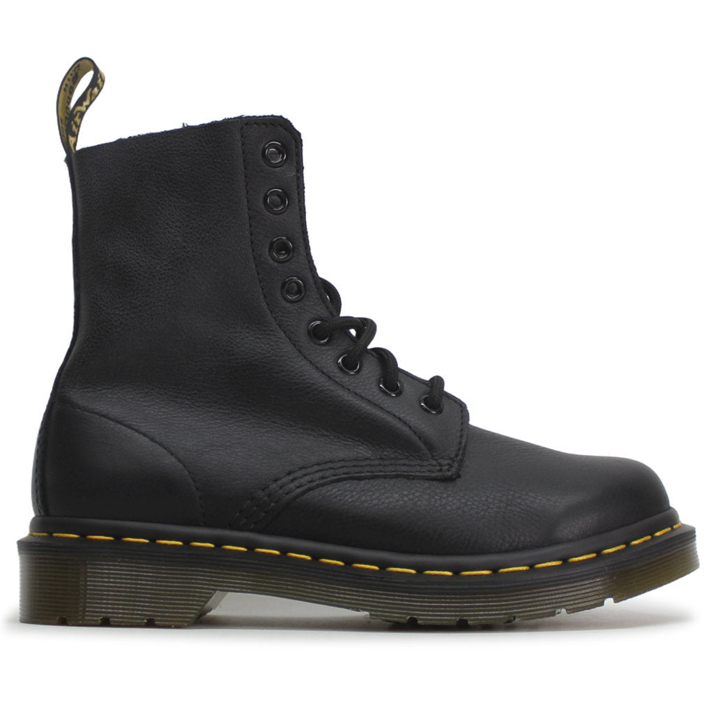 Dr.Martens Pascal 8 Eyelet Virginia Black Womens Boots - UK 4