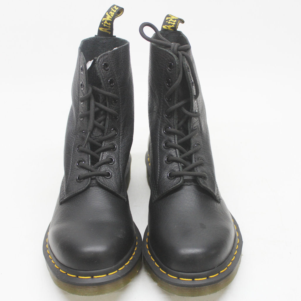 Dr.Martens Pascal 8 Eyelet Virginia Black Womens Boots - UK 7