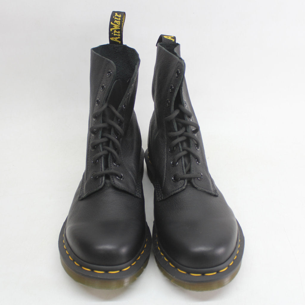 Dr.Martens Pascal 8 Eyelet Virginia Black Womens Boots - UK 7