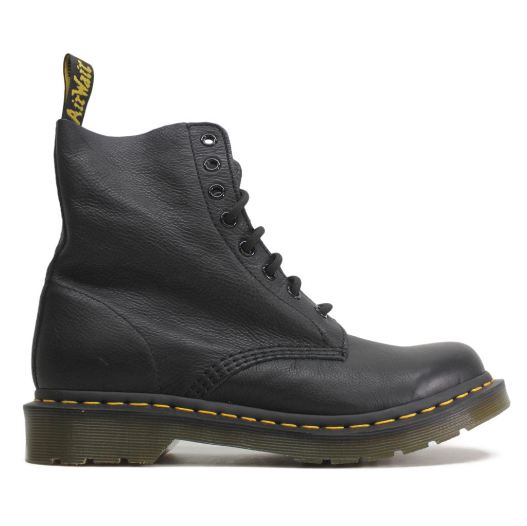 Dr.Martens Pascal 8 Eyelet Virginia Black Womens Boots - UK 7