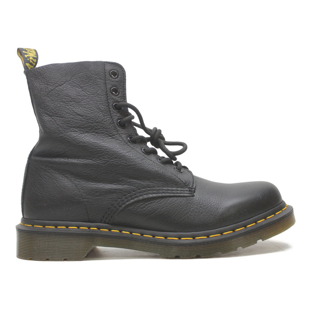 Dr.Martens Pascal 8 Eyelet Virginia Black Womens Boots - UK 7