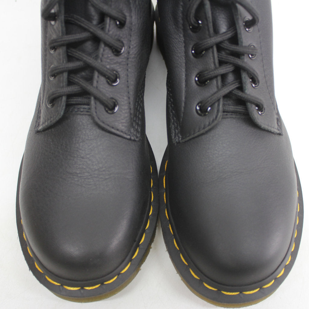 Dr.Martens Pascal 8 Eyelet Virginia Black Womens Boots - UK 7