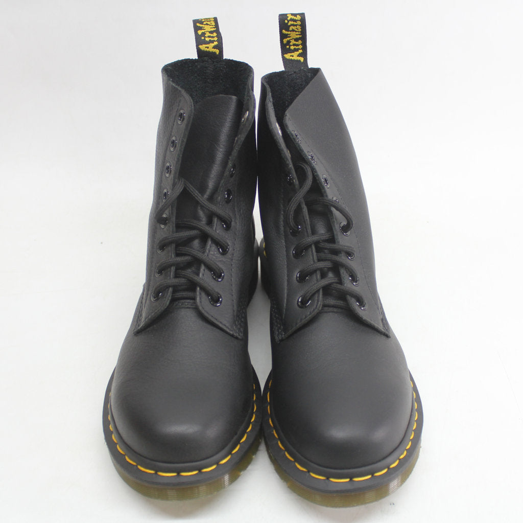 Dr.Martens Pascal 8 Eyelet Virginia Black Womens Boots - UK 7