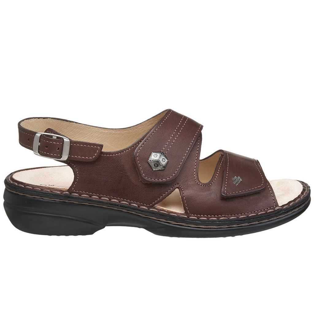 Finn Comfort 2560 Milos Coffee Womens Sandals - UK 4