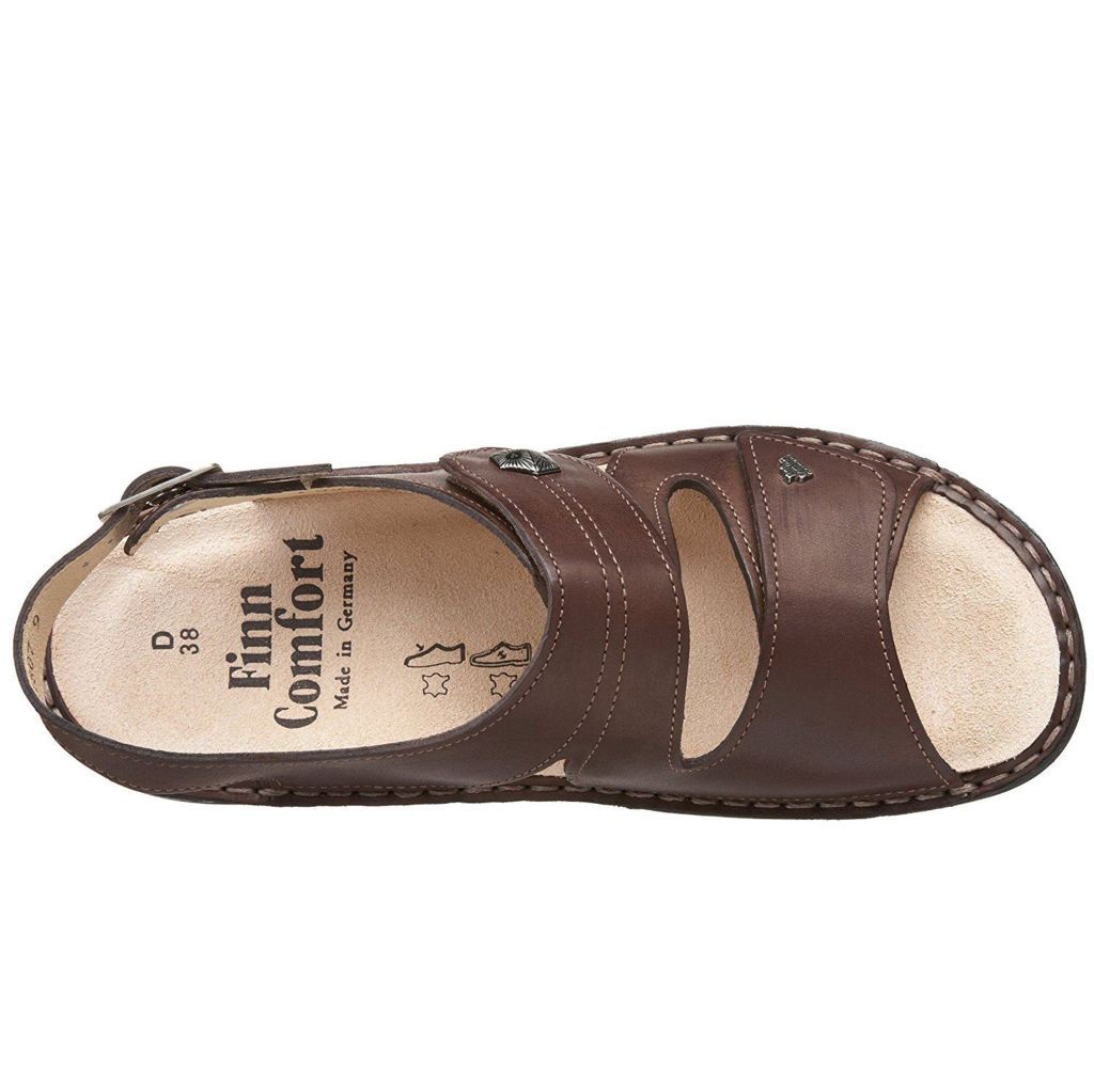 Finn Comfort 2560 Milos Coffee Womens Sandals - UK 4